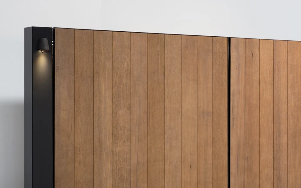 Bois et aluminium