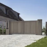 Portail en bois Pouleyn